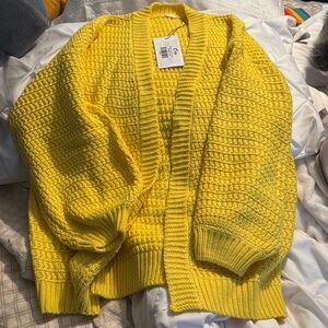 Zyia Meyer Lemon Petra Cardigan size XL 
NWT